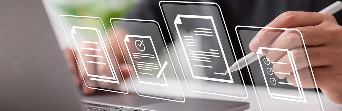 Paperless workplace idea
