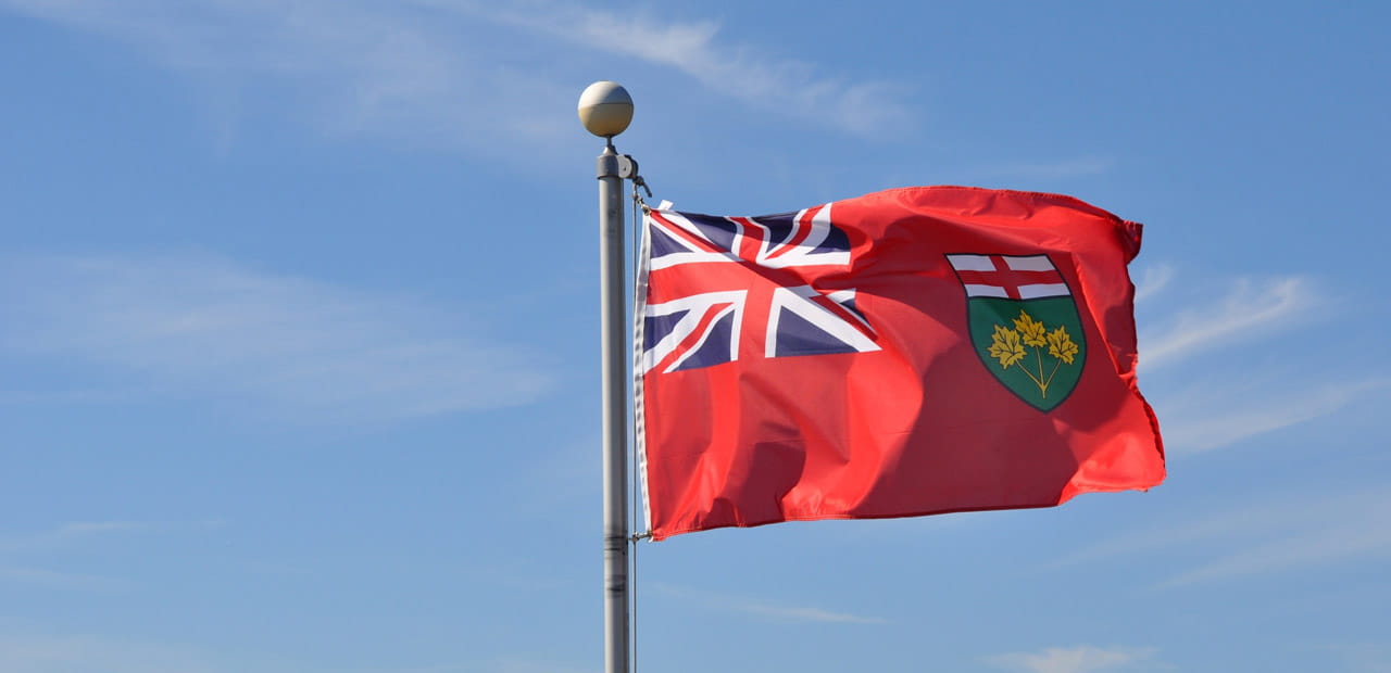 Ontario flag