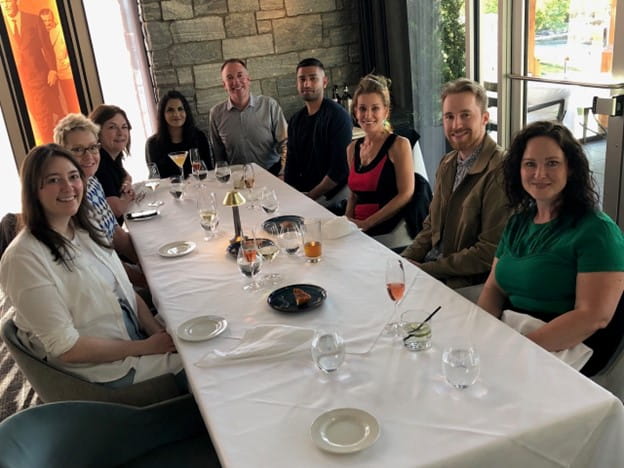 Hougen Team Celebrating