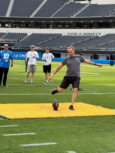 Kicking a Field Goal