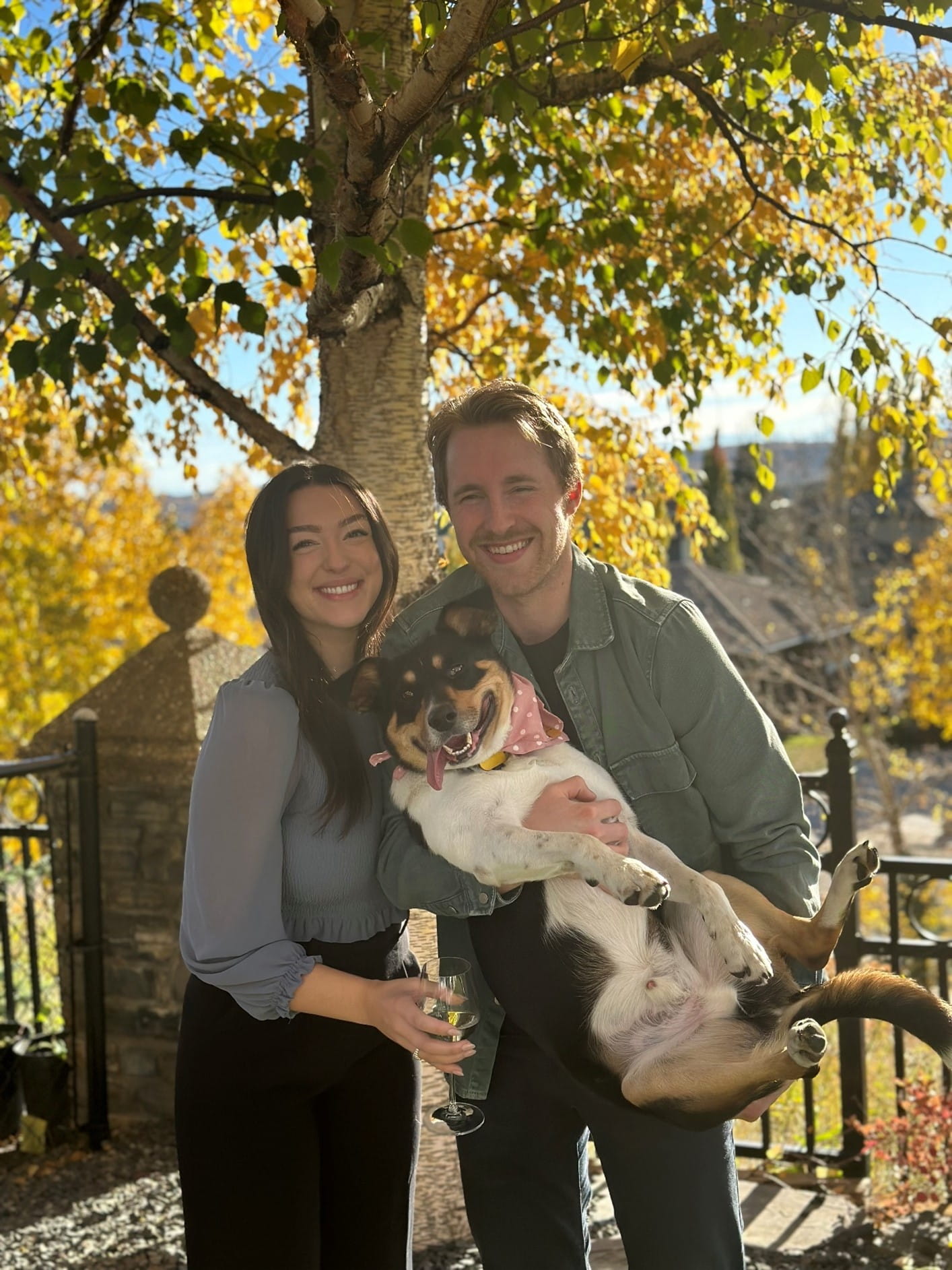 Ryan celebrating Thanksgiving