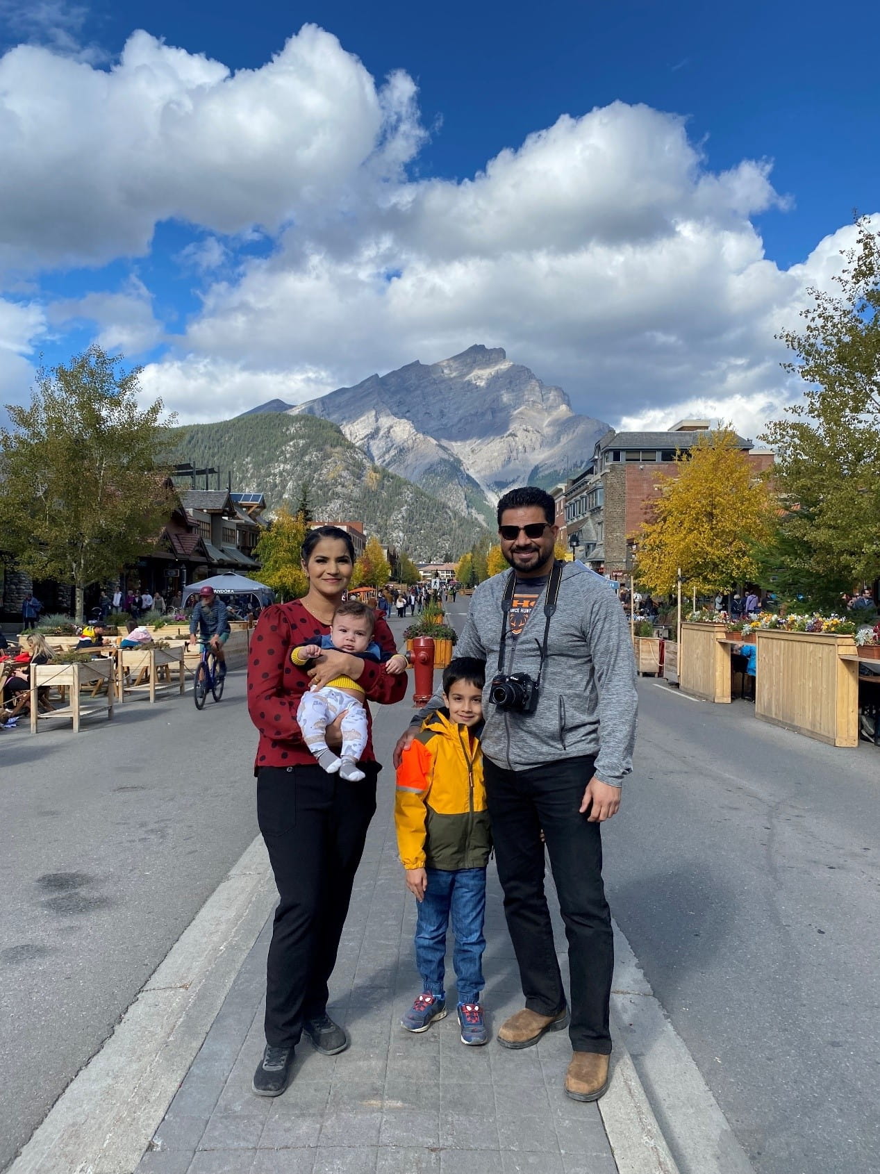 Sukhdeep with Family