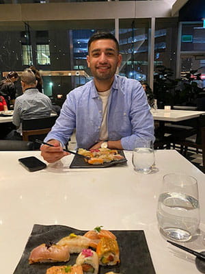 Sushi dinner