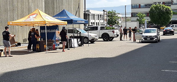 Parking Lot Tents